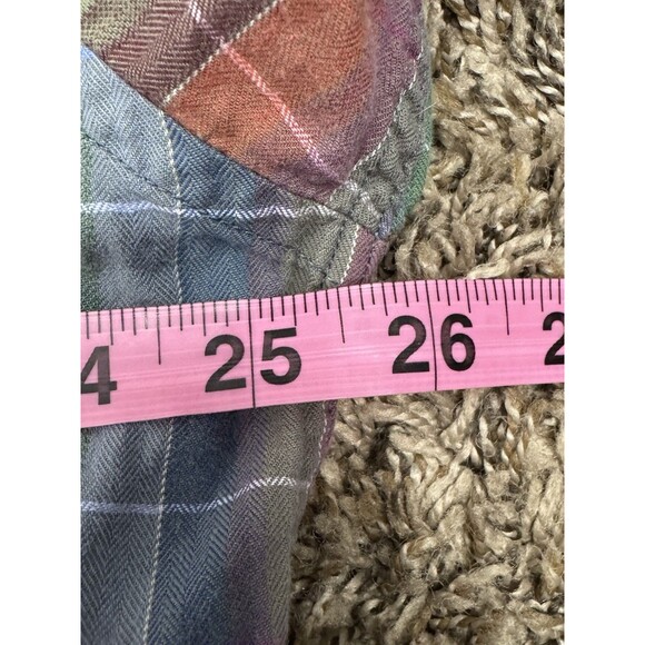 Mens PENDLETON Colorful Red Blue Button Down Cotton Expedition Shirt Size XL - Picture 15 of 16